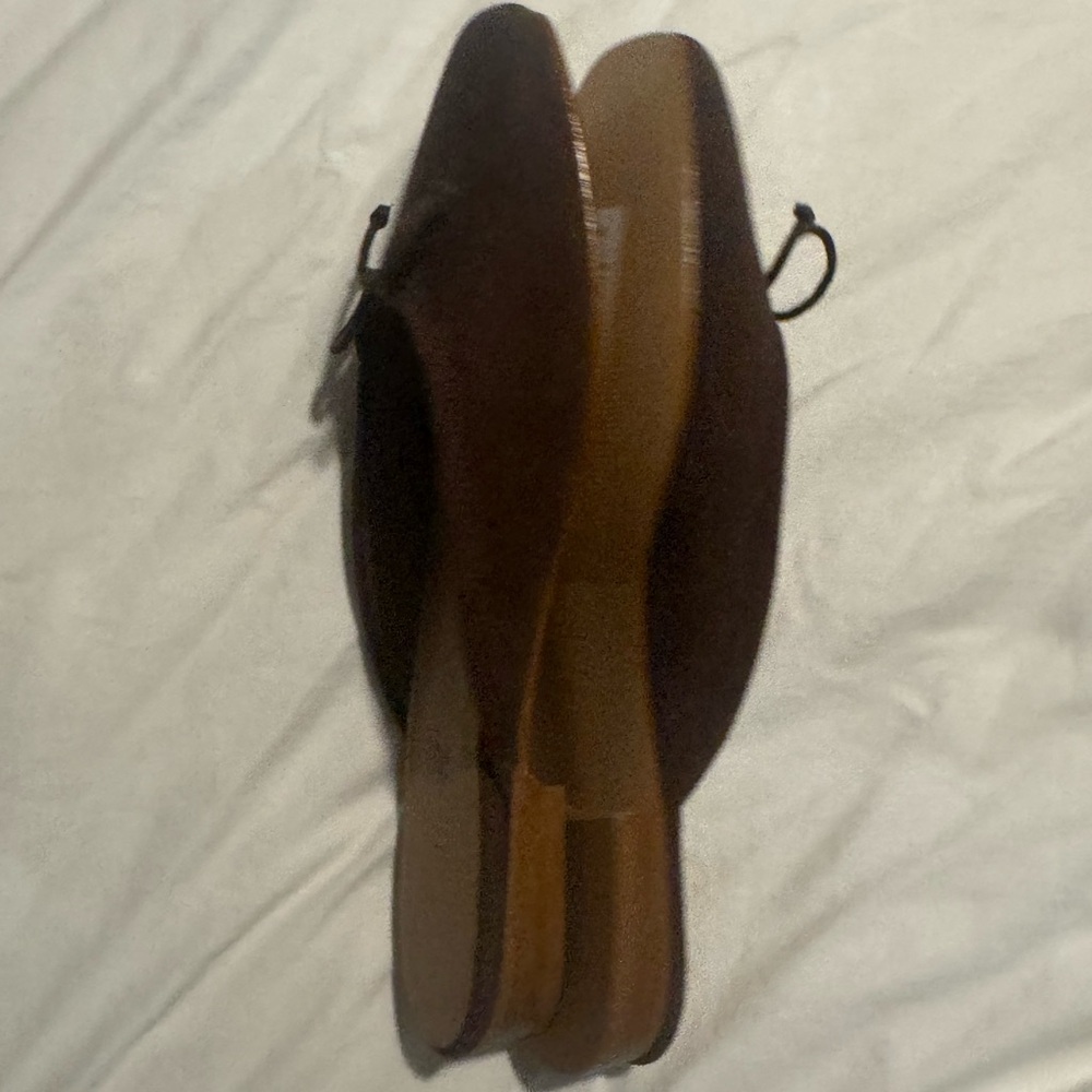 NWT ⭐️ Flattered Malva Suede Mule in Brown EU 38 - Picture 4 of 6